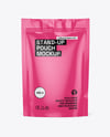 Glossy Stand Up Pouch Mockup