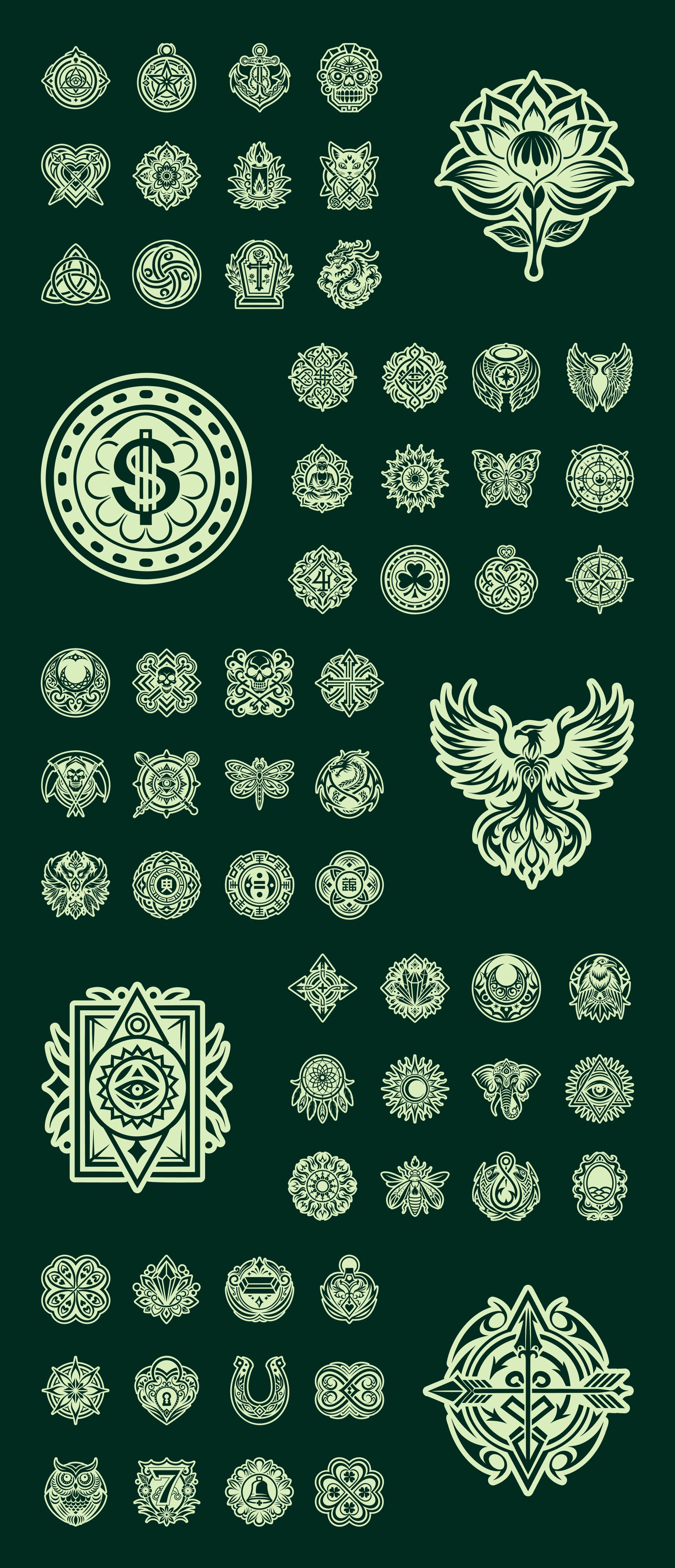 Good and Bad Luck Symbols