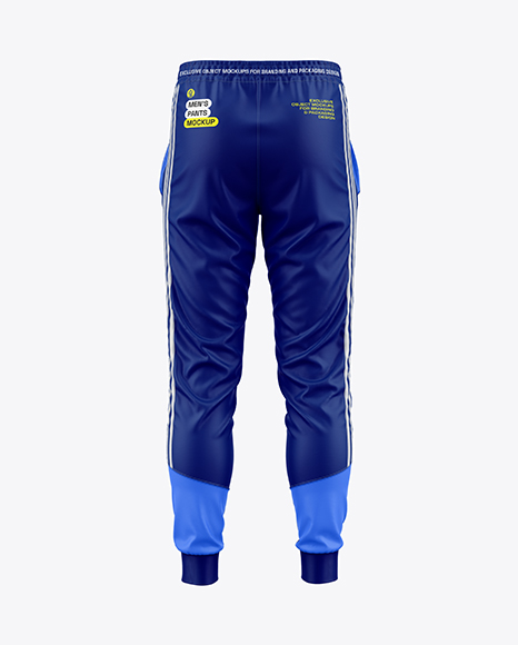 Men’s Pants Mockup - Back View