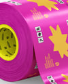 Metallic Film Roll Mockup