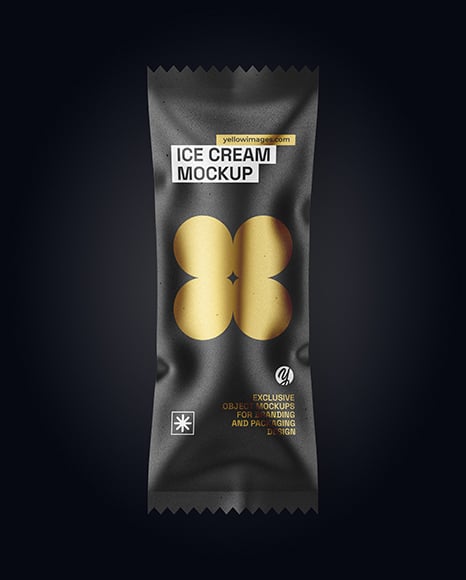 Kraft Ice Cream Package Mockup