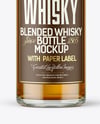 Whiskey Bottle Mockup