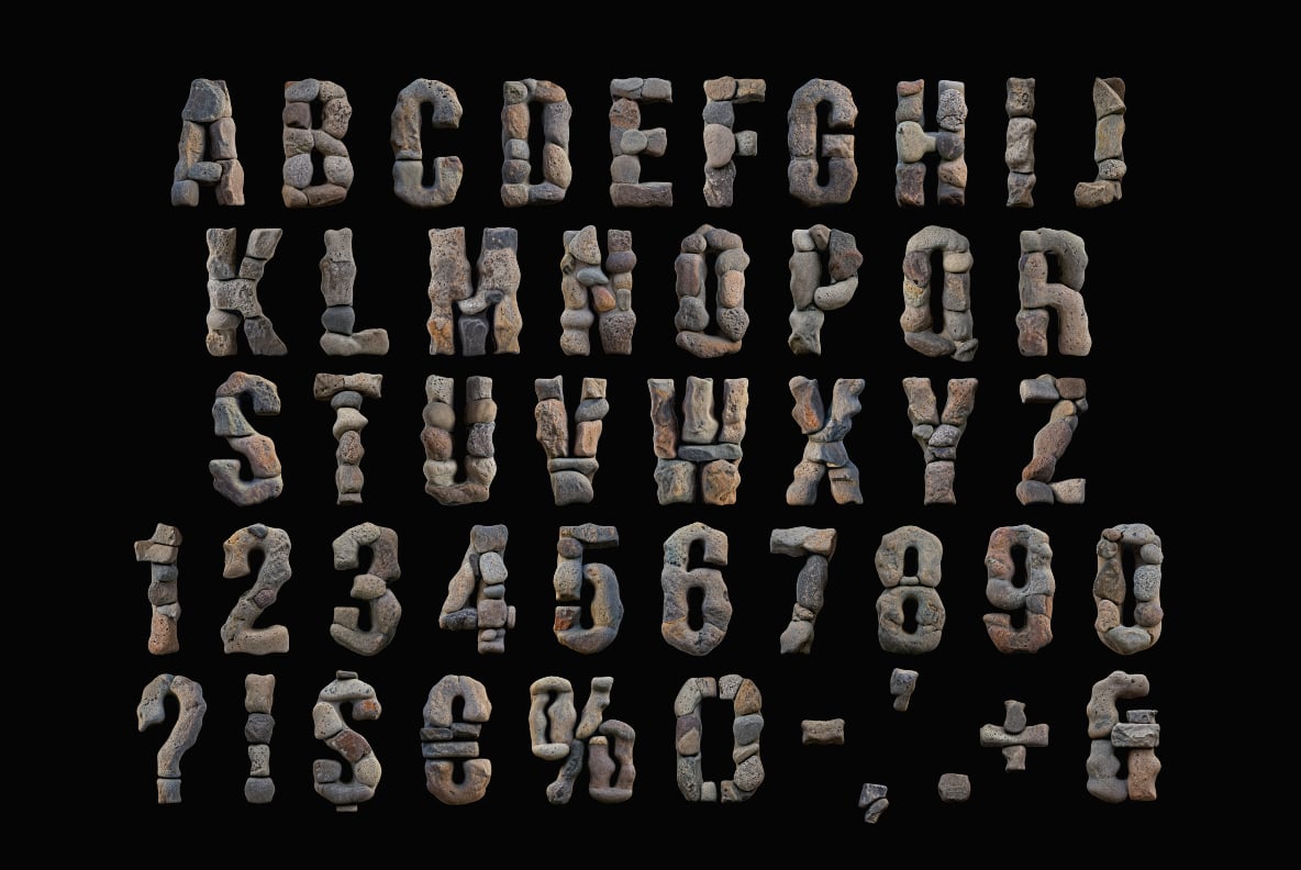 Stone Stack Font