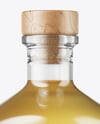 Golden Tequila Bottle Mockup