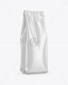 Glossy Coffee Bag Mockup - Half Side view