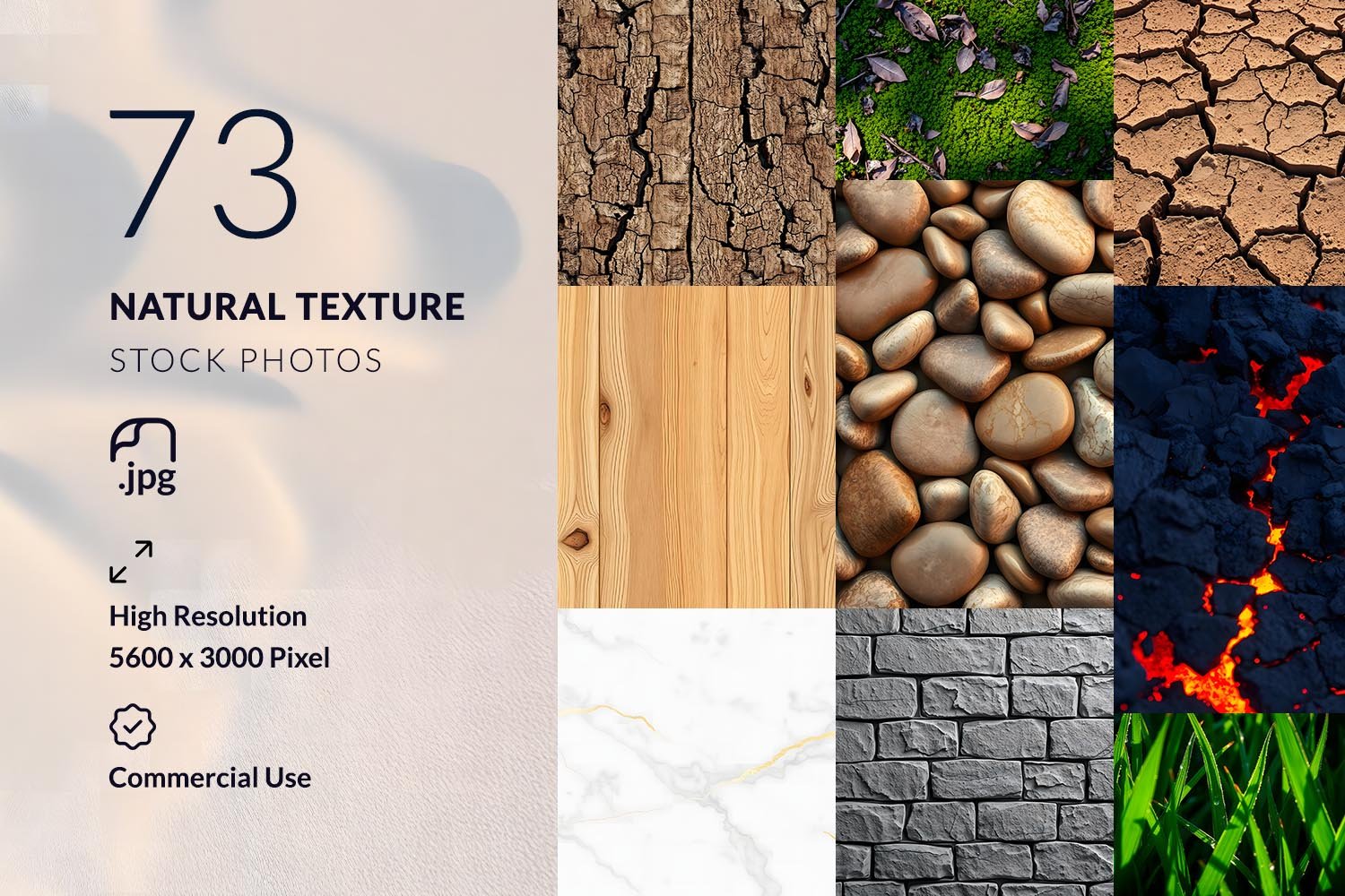 73 Natural Texture Stock Photos – Stone, Grass, Wood, Sand, Soil &amp; Magma
