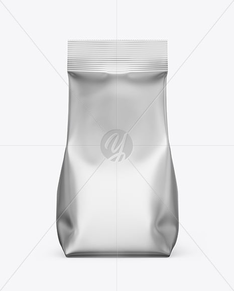 Matte Metallic Package Mockup