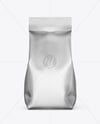 Matte Metallic Package Mockup