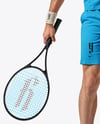 Man Wearing Tennis Uniform Mockup