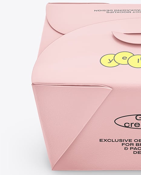 Paper Box Mockup