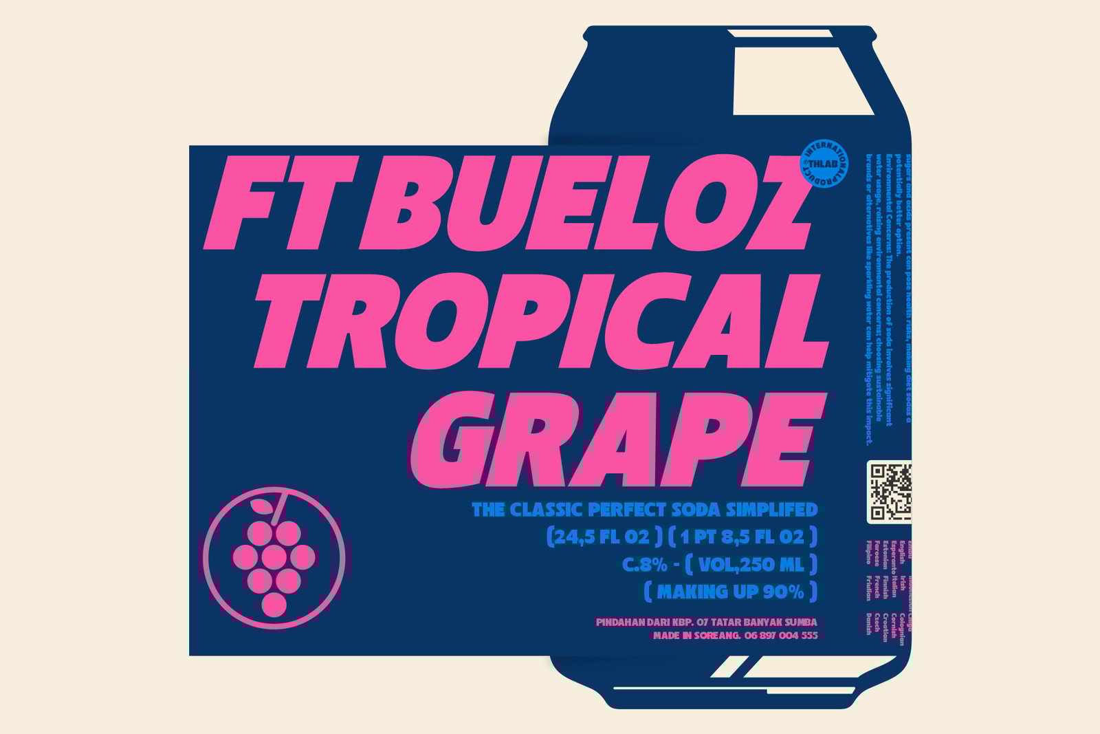 Ft Bueloz | A Modern Shadow Font for Bold Expressions