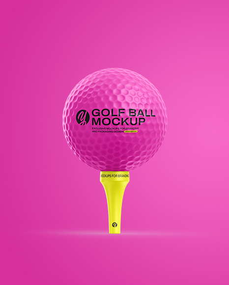 Golf Ball Mockup