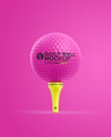 Golf Ball Mockup