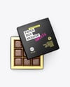 Chocolate Sweets Box Mockup