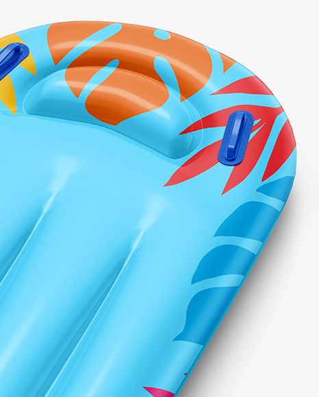 Glossy Inflatable Mattress Mockup