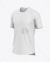 Soccer Jersey Mockup - Half Side View
