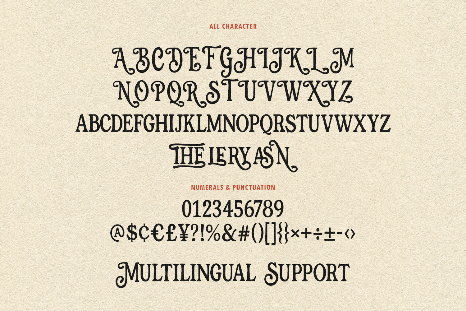 The Balerus – Bold Vintage Serif