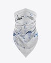 Neck Gaiter Mockup - Front View