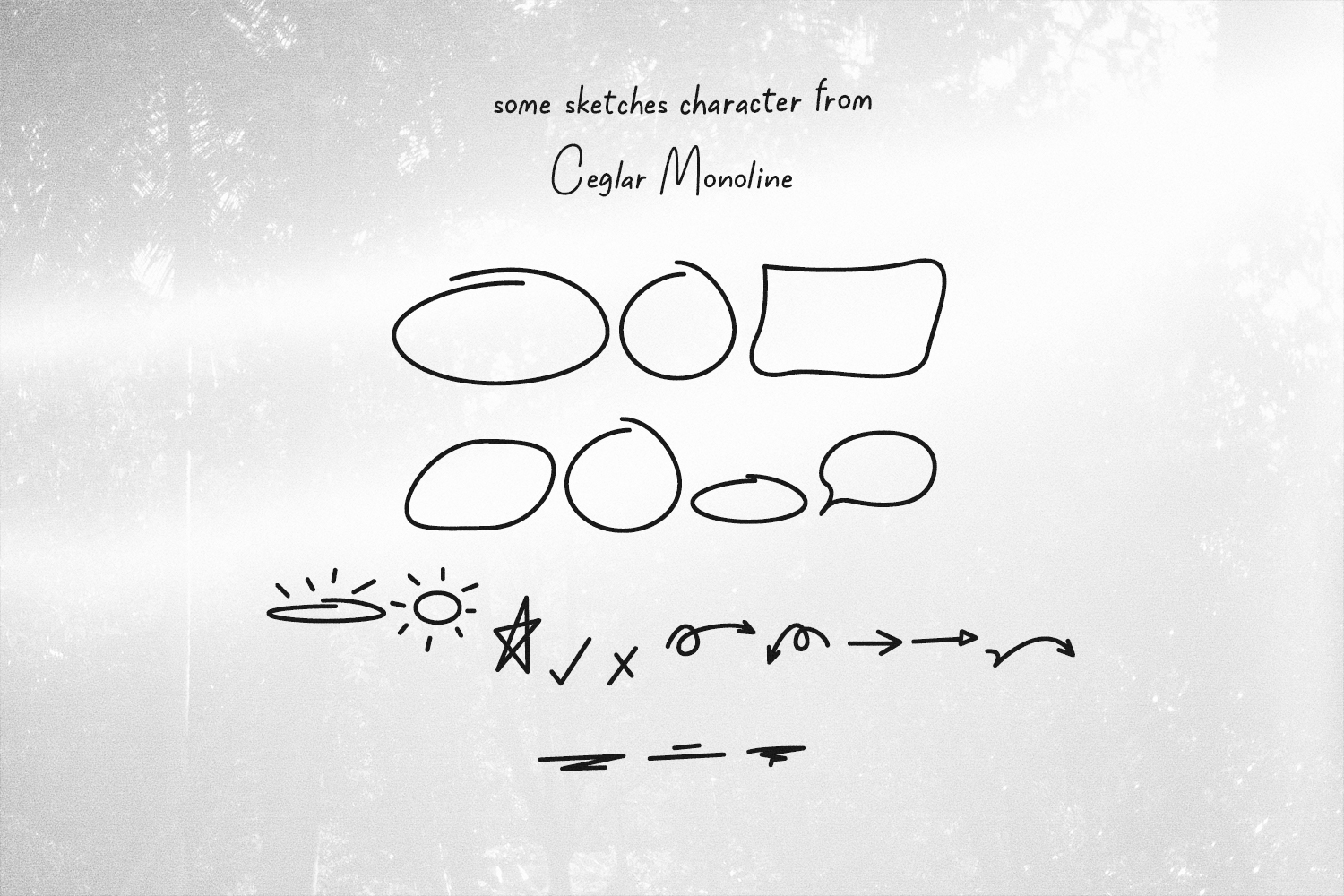 Ceglar – Font Trio Unique Styles