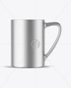 Matte Metallic Mug Mockup