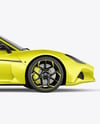 Sport Car Mockup - Side View