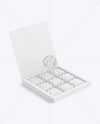 Box with Chocolates Mockup