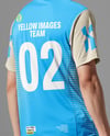 Asian Man Wearing Table Tennis Uniform Mockup