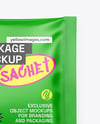 Matte Sachet Mockup