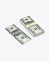Money Stack and Banknote Mockup