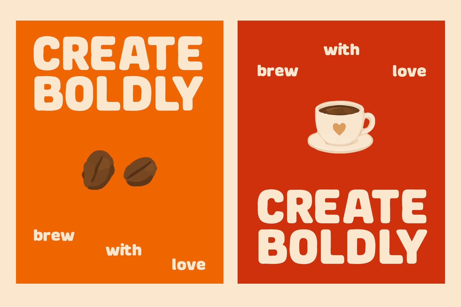 Pebull Playful Rounded Display Font
