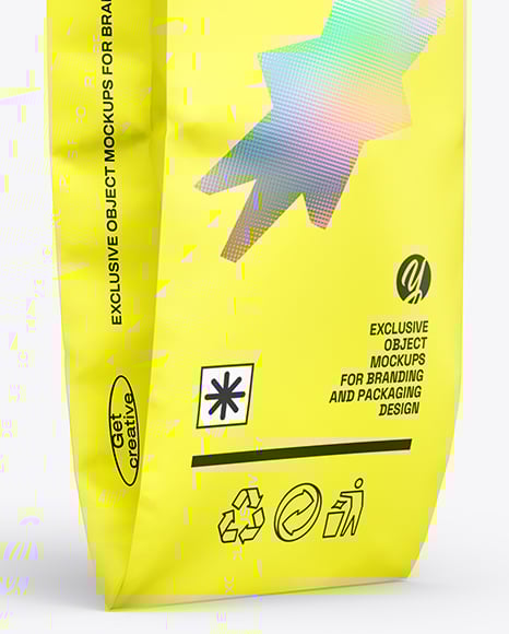 Paper Food Bag with French Hot Dog Mockup