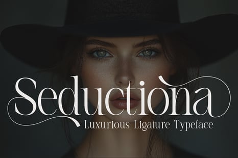 Seductiona - Luxury Ligature Typeface - Stylish fonts