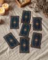 Seven Cards on a Table Mockup