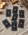 Seven Cards on a Table Mockup