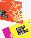Three Credit Cards Mockup