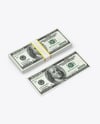 Money Stack and Banknote Mockup