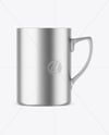 Matte Metallic Mug Mockup
