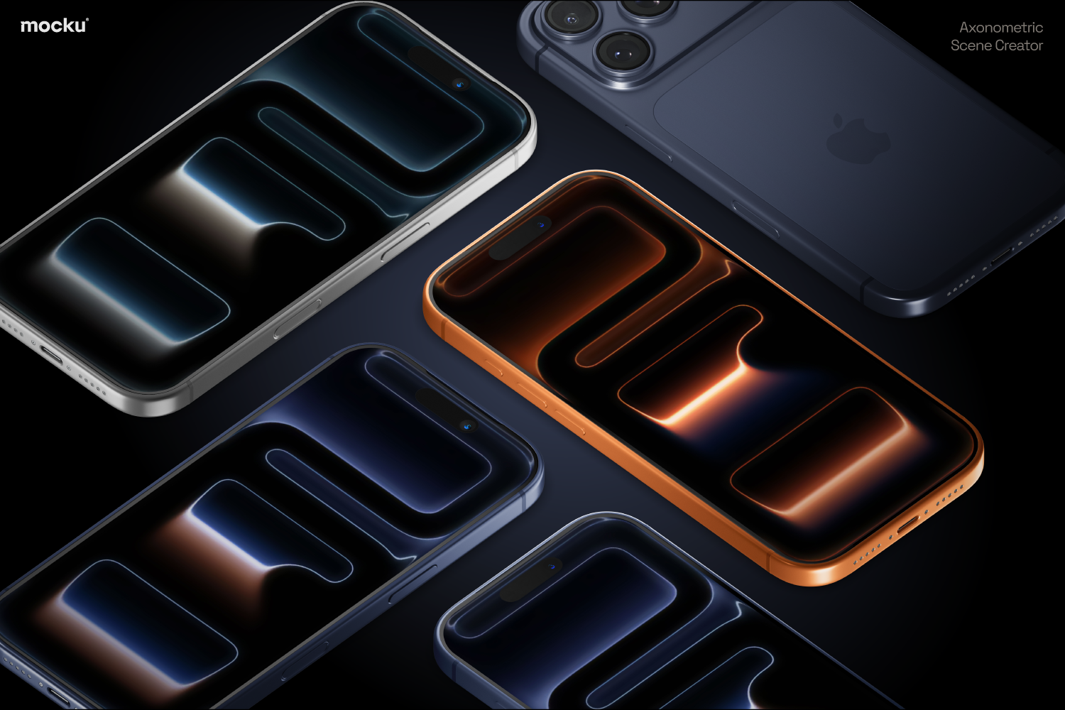 Iphone 17 Pro Mockup Set