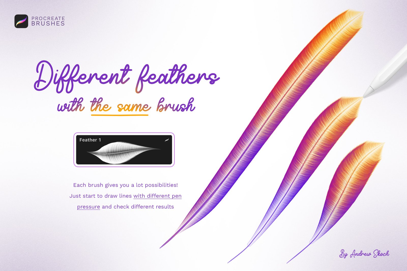 Feathers Procreate Brushes