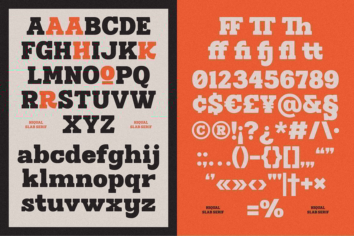 Hiqual – Western Vintage Font