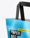 Metallized Paper Bag Mockup