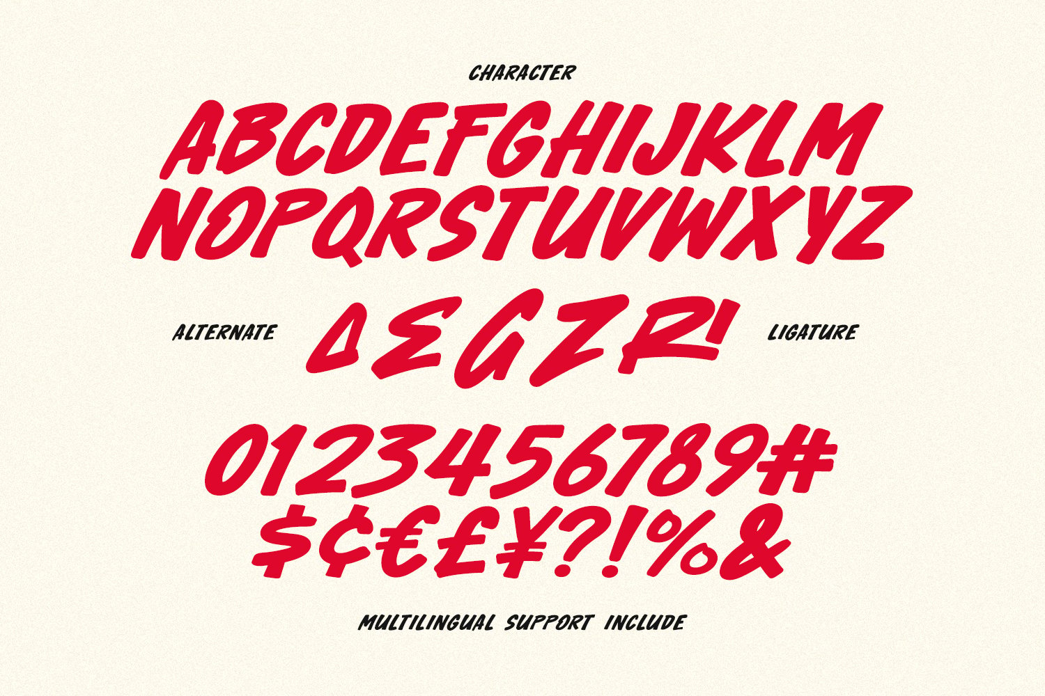 Gazev Trip Bold Urban Marker Display Font