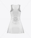 Women's Dress Mockup - Back View
