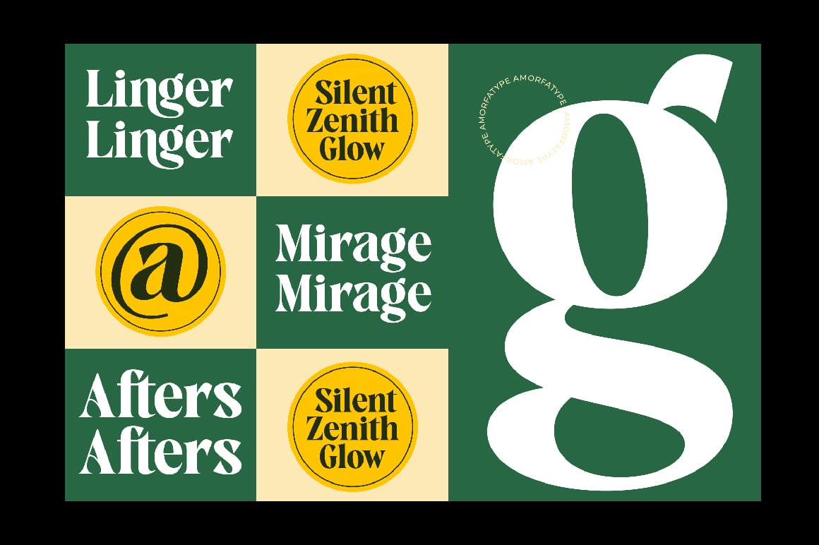 Avingal Serif Bold Display