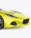 Sport Car Mockup - Side View