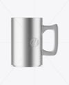 Matte Metallic Mug Mockup
