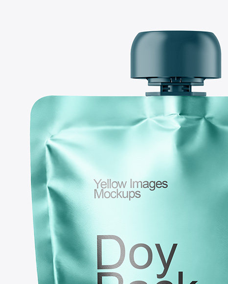 Metallic Doy Pack Mockup
