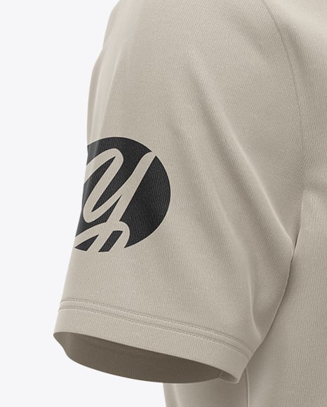 Men's Casual Polo Shirt Mockup