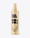 Glossy Spray Bottle Mockup