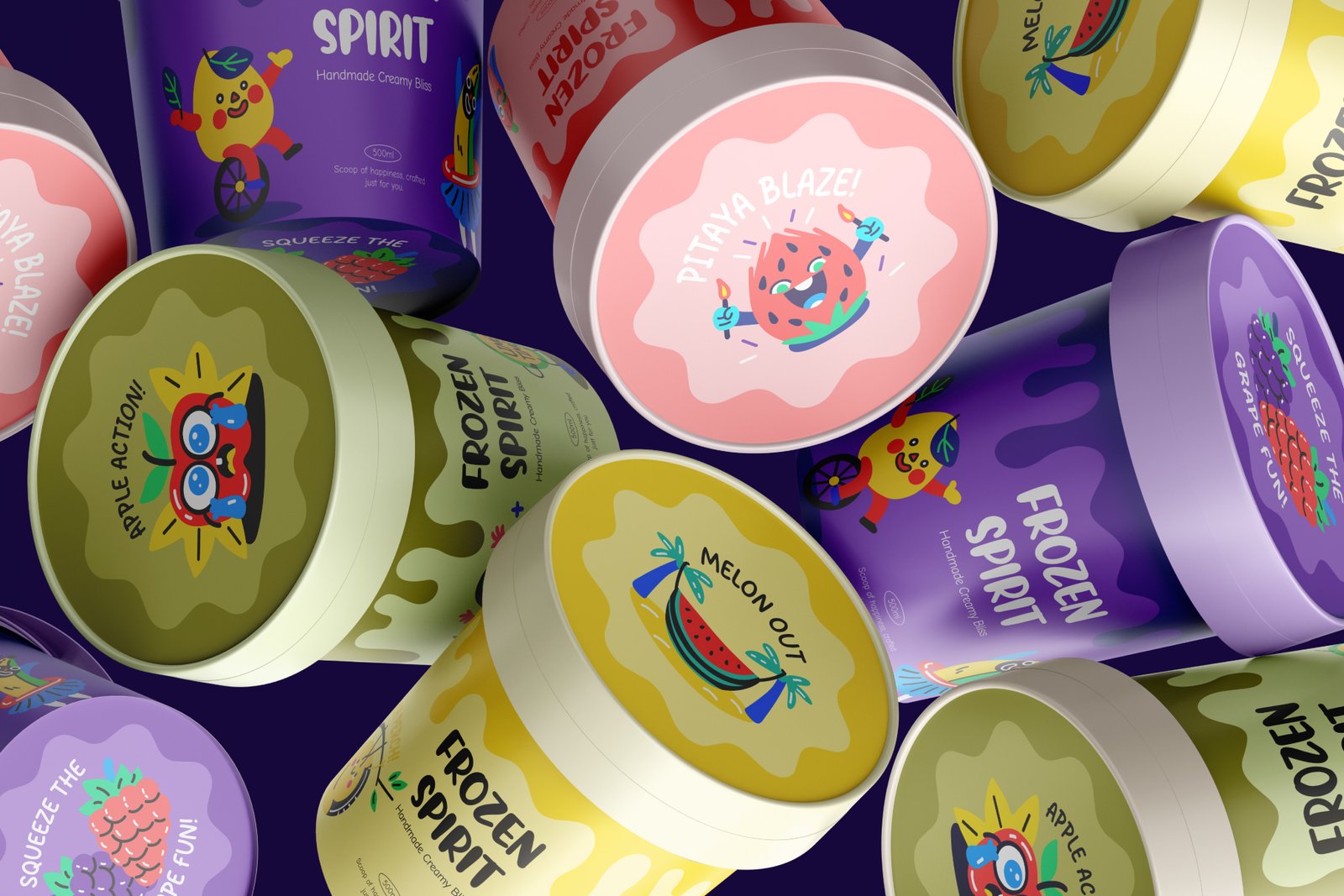 Cool Fruit Stickers Collection